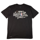 Player Issued MLK Day 2020 Dante DiVincenzo Milwaukee Bucks Pre-Game Long Sleeve T-Shirt