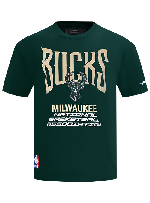Pro Standard Concert Tour Milwaukee Bucks T-Shirt-front