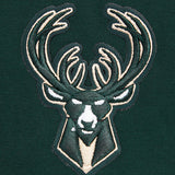 Women's Pro Standard Pennants Milwaukee Bucks Boxy T-Shirt-waist