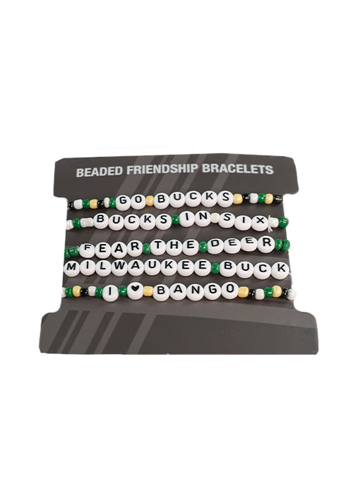 Neil Enterprises Milwaukee Bucks 5-Pack Friendship Bracelet