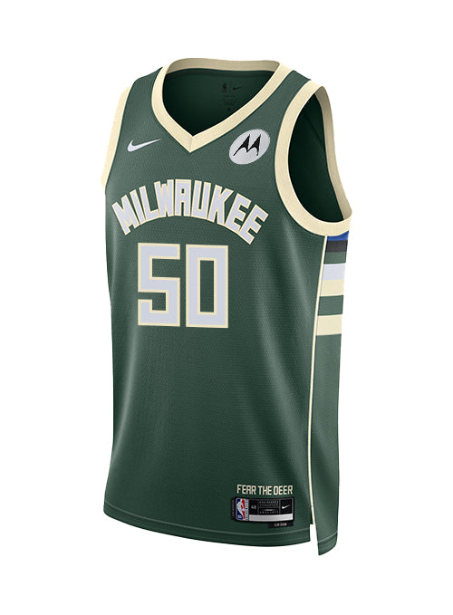 Nike 2022 Icon Edition Cole Anthony Milwaukee Bucks Swingman Jersey-FRONT