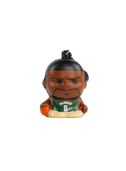 Party Animal Damian Lillard Milwaukee Bucks Squeezy Keychain