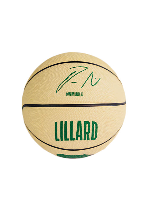 Wilson Damian Lillard Milwaukee Bucks Mini Basketball-side 1