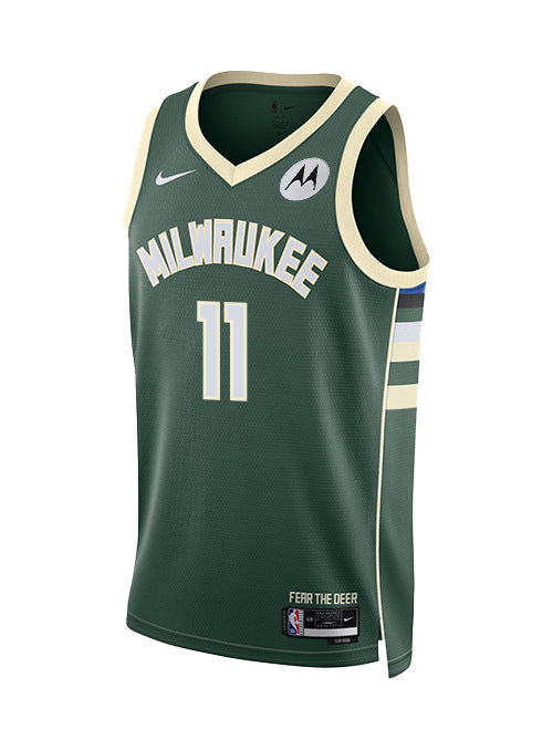 Nike 2022 Icon Edition Gary Harris Milwaukee Bucks Swingman Jersey-front