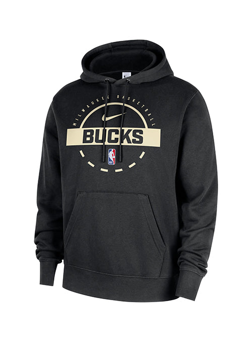 Nike 2025-26 Club Practice Milwaukee Bucks Hooded Sweatshirt