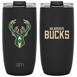 Simple Modern 16 oz Voyager Milwaukee Bucks Icon Tumbler