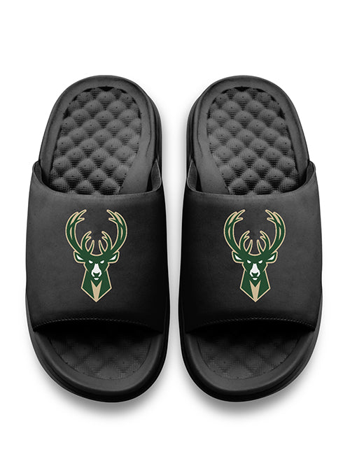 ISlide Icon Logo Milwaukee Bucks Motive Sandals-top
