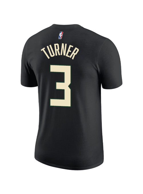 Jordan 2022 Statement Edition Myles Turner Milwaukee Bucks T-Shirt-back