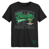 Juvenile Mitchell & Ness Hardwood Classic '68 Sweeper Milwaukee Bucks T-Shirt