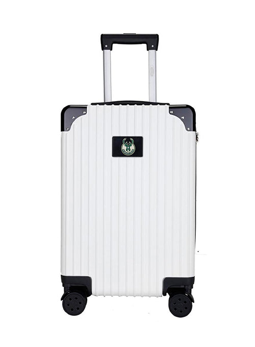 Mojo Global Milwaukee Bucks Carry On Suitcase-FRONT