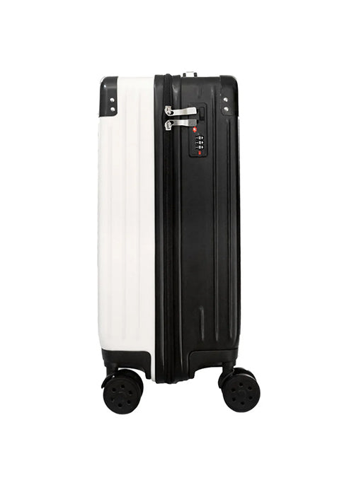 Mojo Global Milwaukee Bucks Carry On Suitcase-SIDE