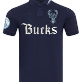 Pro Standard Seersucker Milwaukee Bucks Pique Polo