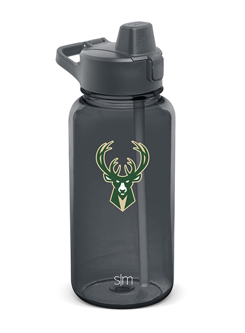 Simple Modern 32 oz Summit Milwaukee Bucks Plastic Water Bottle
