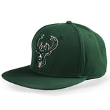 Pro Standard Classic Wool Green Milwaukee Bucks Snapback Hat-angled left