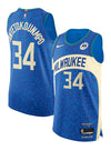 Nike 2023-24 City Edition Giannis Antetokounmpo Milwaukee Bucks Authentic Jersey-collage