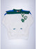 Pupil 3 Logos Milwaukee Bucks Crewneck Sweatshirt In White - Front View