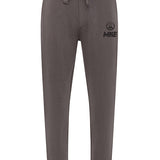 Men's Sportiqe Jogger Boon Stack Pewter Milwaukee Bucks Pants In Grey - Front View