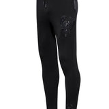 Pro Standard Triple Black Milwaukee Bucks Jogger In Black - Front Left View