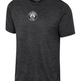 Positraction Poly Milwaukee Bucks T-Shirt In Black - Front View