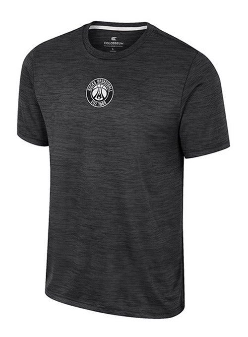 Positraction Poly Milwaukee Bucks T-Shirt In Black - Front View