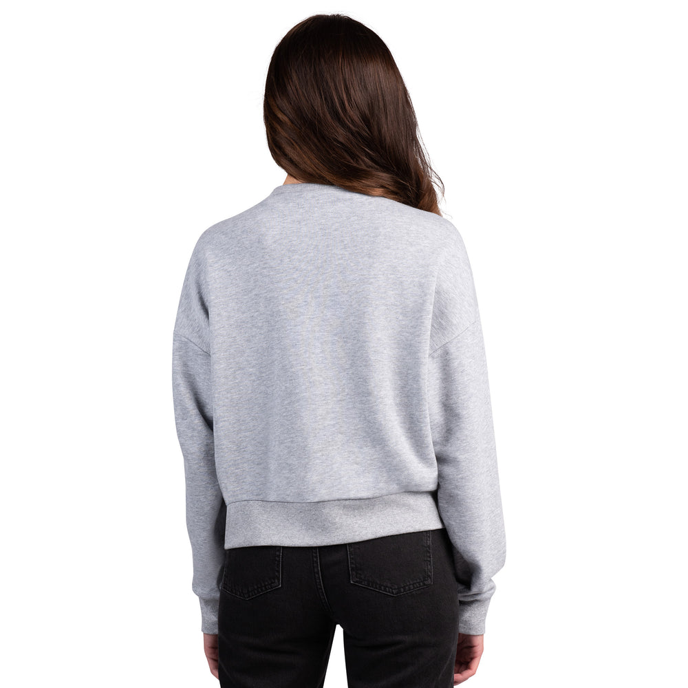 Women's Starter Gridiron Milwaukee Bucks Crewneck Sweatshirt