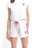 Women's Lusso Melody Milwaukee Bucks Shorts In White - Shorts On Model