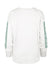 Women's '47 Brand Frankie Soa Milwaukee Bucks Long Sleeve T-Shirt In White & Green - Back View
