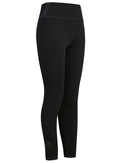 Women's Pro Standard Triple Black Milwaukee Bucks Leggings In Black - Right Side View