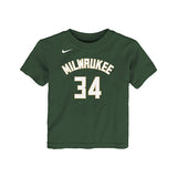 Toddler Nike Giannis Antetokounmpo Icon Milwaukee Bucks T-Shirt
