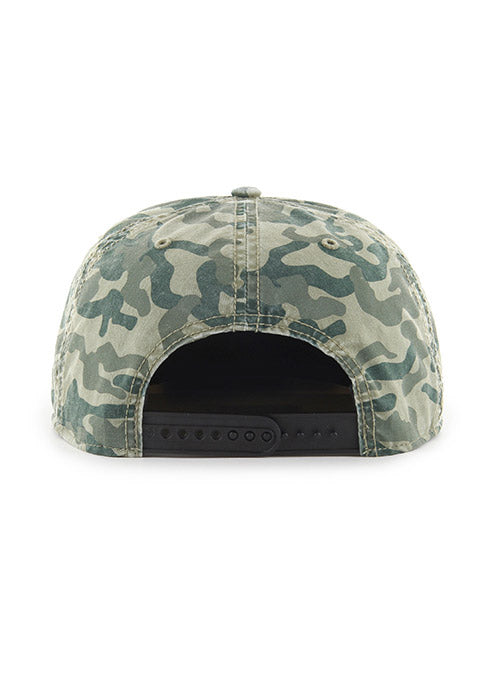 '47 Brand Hudson Camouflage Milwaukee Bucks Snapback Hat - Back View