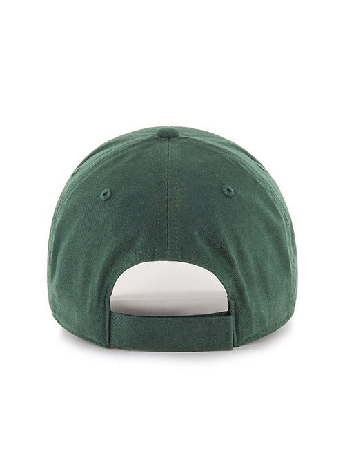 Youth '47 Brand MVP Basic Icon Green Milwaukee Bucks Adjustable Hat - Back View