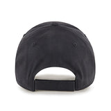 Youth '47 Brand MVP Basic Icon Black Milwaukee Bucks Adjustable Hat - Back View