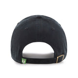 '47 Brand Clean Up Tonal Black Milwaukee Bucks Adjustable Hat - Back View