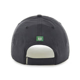 '47 Brand Microburst Ball Milwaukee Bucks Adjustable Hat In Black - Back View