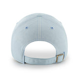 Women's '47 Brand Clean Up Haze Blue Milwaukee Bucks Adjustable Hat - Back View
