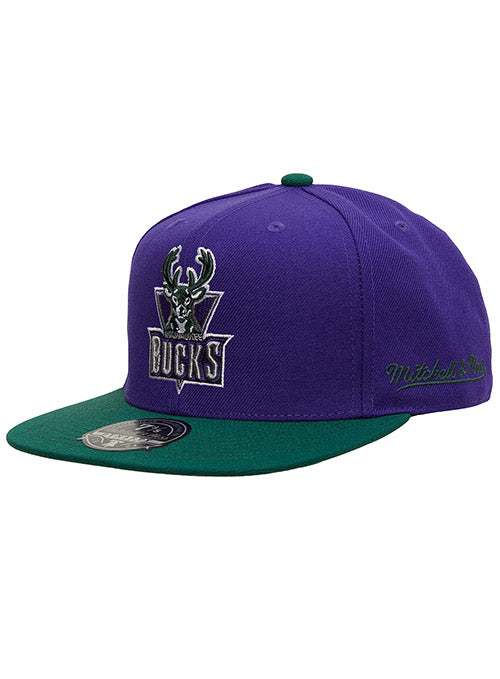 Mitchell & Ness HWC '93 Core Side Milwaukee Bucks Fitted Hat