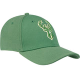 New Era Green Icon Milwaukee Bucks Flex Fit Cap