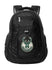 Mojo 19" Laptop Global Logo Milwaukee Bucks Backpack In Black - Front View