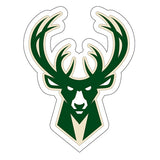 Pro Specialties Group Icon PVC Milwaukee Bucks Magnet In Green - Front View