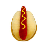 Pets First Hot Dog Milwaukee Bucks Pet Toy In Brown - Top View