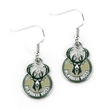 Aminco Global Logo Milwaukee Bucks Earrings