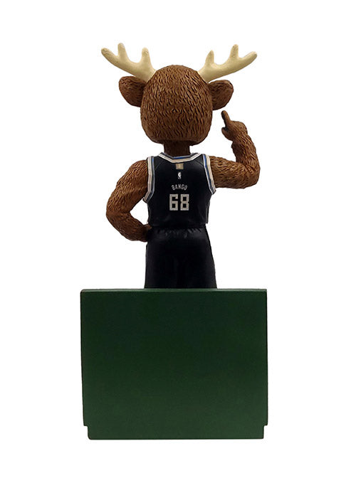 FOCO Highlight Series Bango Statement Milwaukee Bucks Bobblehead In Black & Brown - Back View