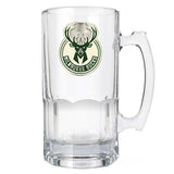 Great American Products 32oz Macho Milwaukee Bucks Glass Stein Mug
