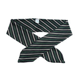 Headbands of Hope Knotted Soft Milwaukee Bucks Headband In Green & White - Untied Front View