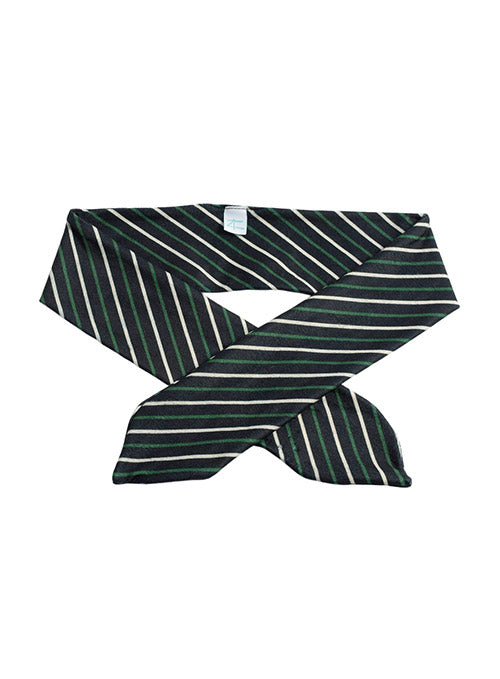 Headbands of Hope Knotted Soft Milwaukee Bucks Headband In Green & White - Untied Front View