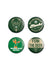Wincraft Variety 4 Pack Milwaukee Bucks Button In Green - All 4 Buttons View
