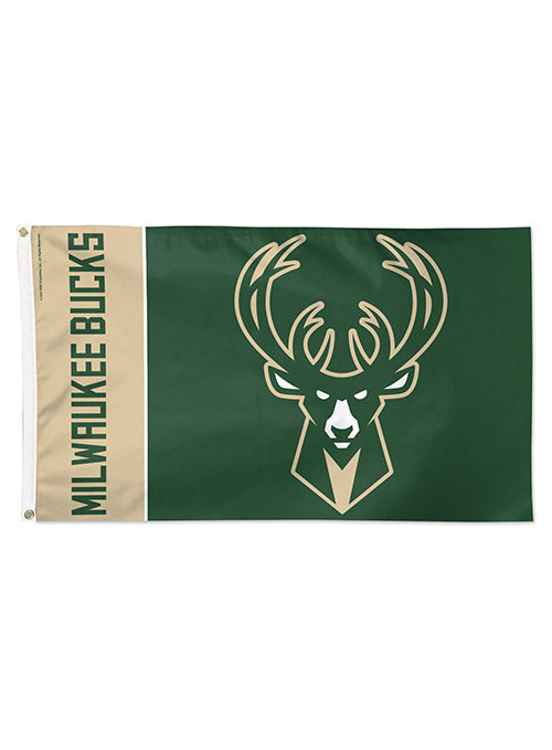 Wincraft Icon Block 3x5 Milwaukee Bucks Flag