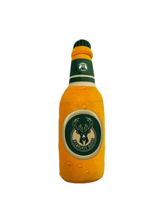 Pets First Bottle Milwaukee Bucks Pet Toy In Gold