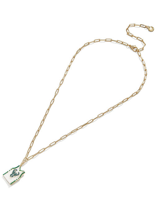 Products BaubleBar Association Jersey Milwaukee Bucks Charm Necklace - Full Necklace View
