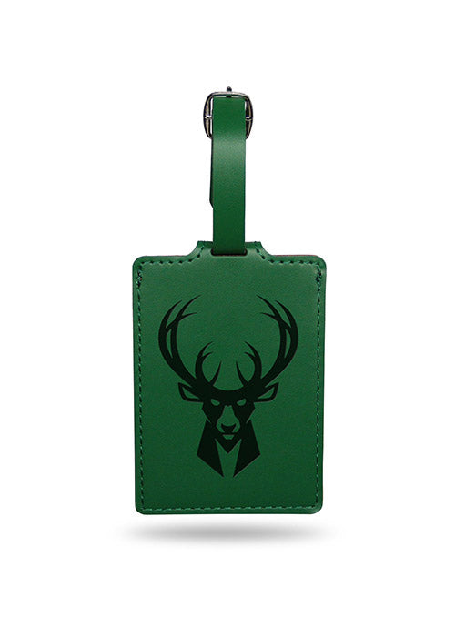 Rico Suede Icon Milwaukee Bucks Luggage Tag